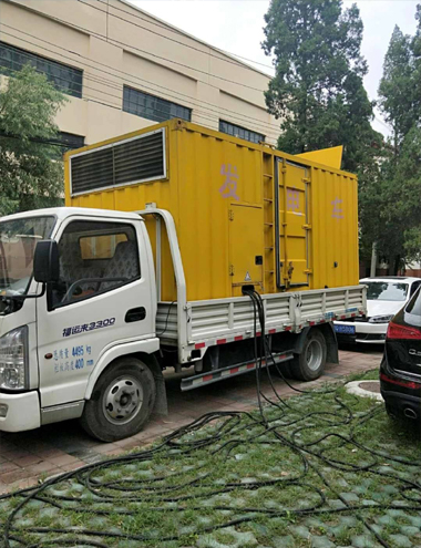 汉台发电车出租-柴油发电机组排烟系统设计要求及其考虑因素